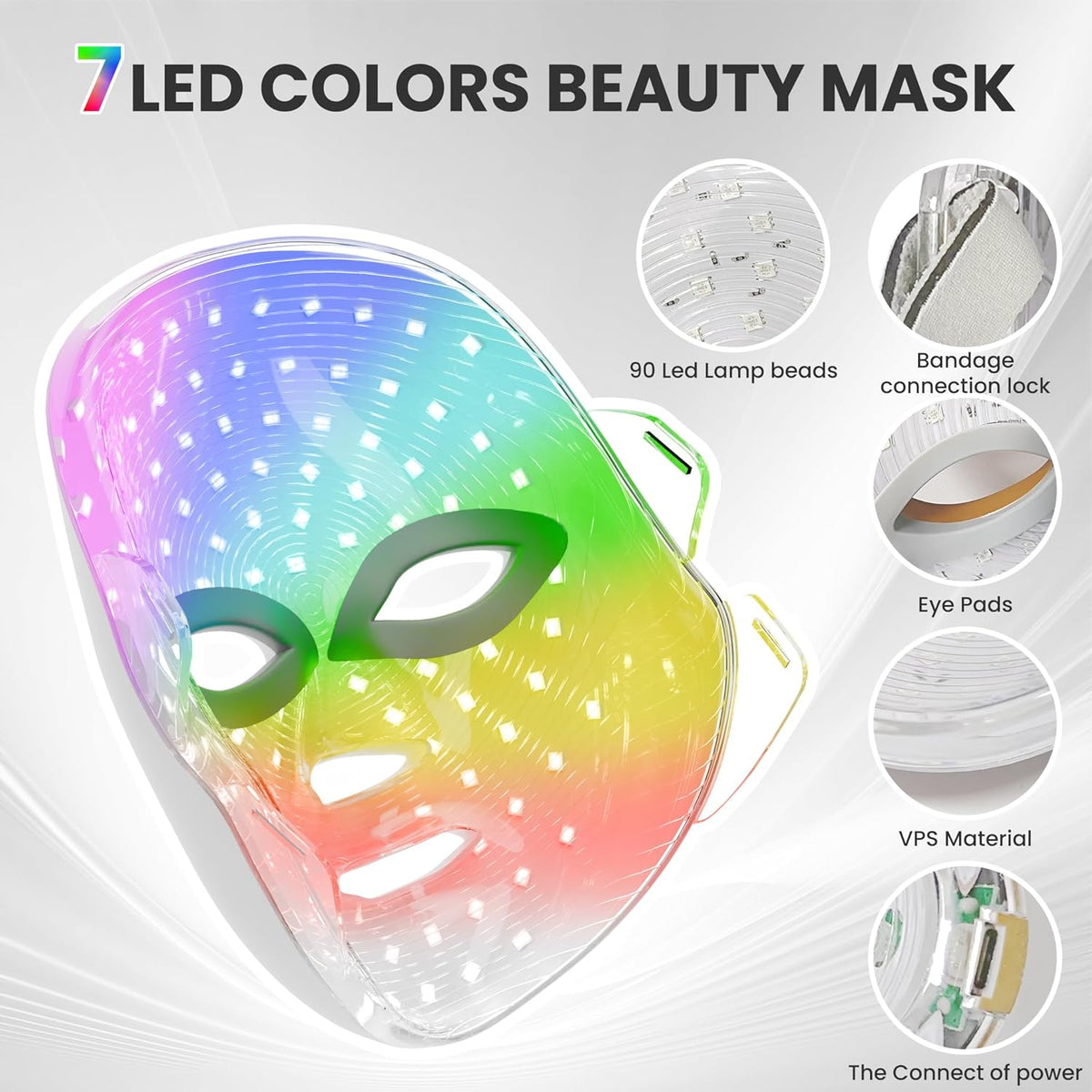 LED Therapy Face Mask For Skin Rejuvenation